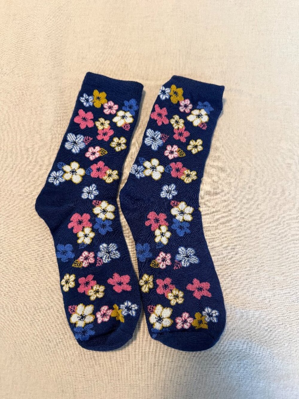 Patterned Socks - Flowers - Foozys